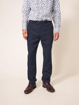 Dark Navy White Stuff Heath Regular Fit Trouser | 80956DWKV