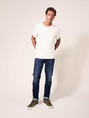 Mid Denim White Stuff Harwood Straight Jean | 54168TSNJ