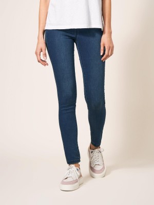 Mid Denim White Stuff Janey Jegging | 73125ITXY