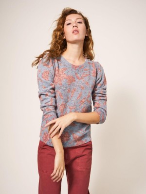 Red Multi White Stuff Julie Jumper | 50182GXVR