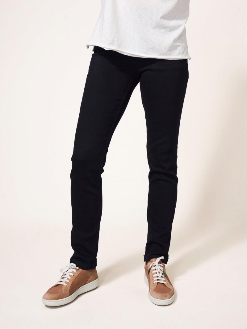 Black Denim White Stuff Brooke Straight Jean | 17842BNIV