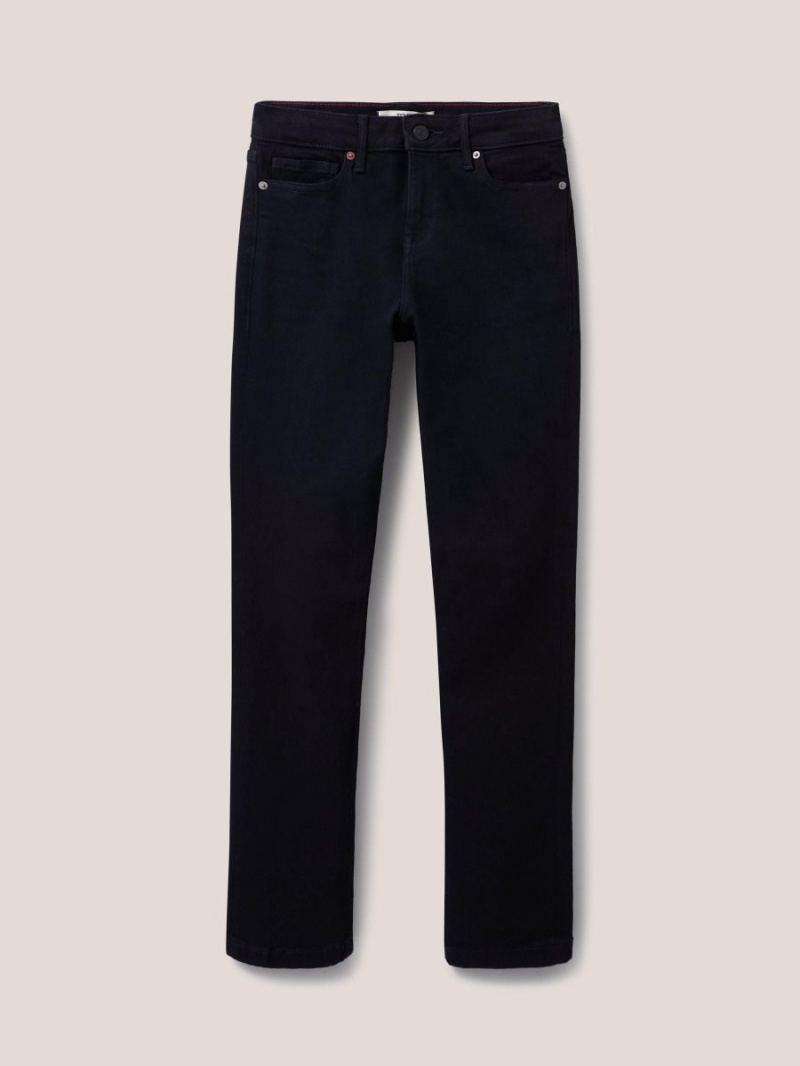 Black Denim White Stuff Brooke Straight Jean | 17842BNIV