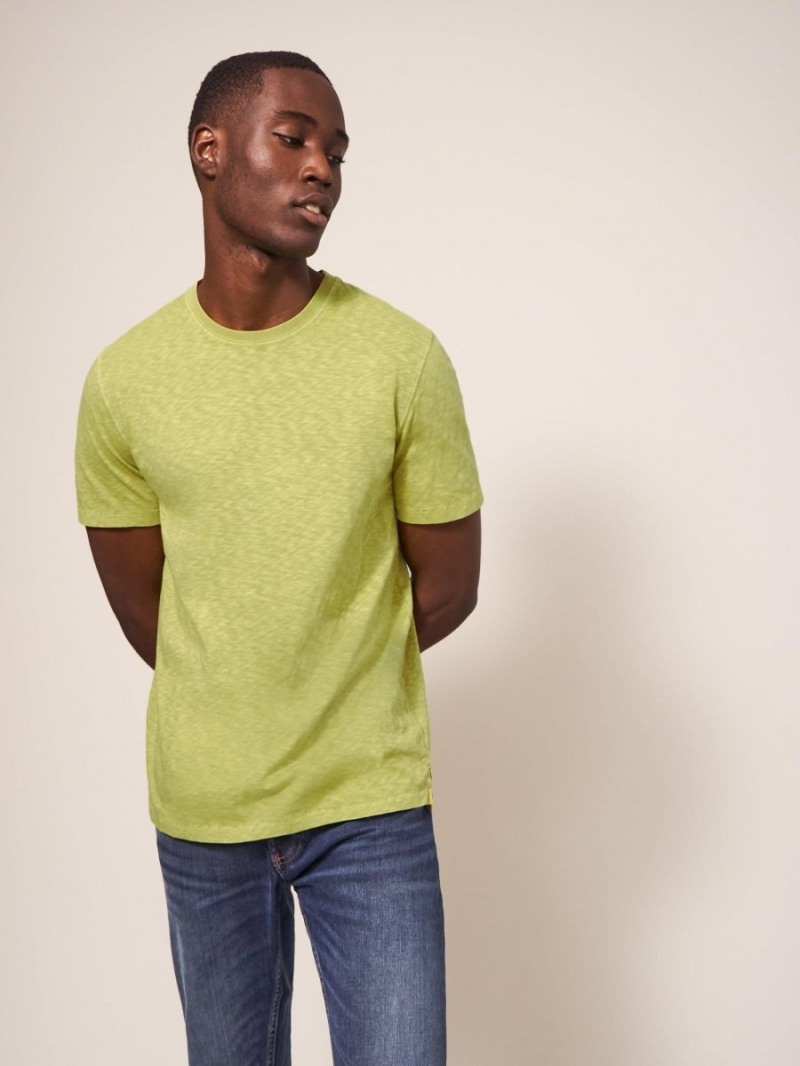 Bright Green White Stuff Abersoch Short Sleeve Tee | 28064BOYK