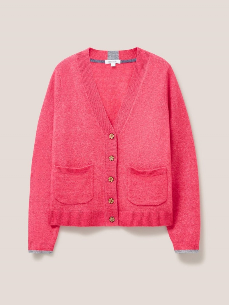 Bright Pink White Stuff Jamie Cardi | 54938SJHL