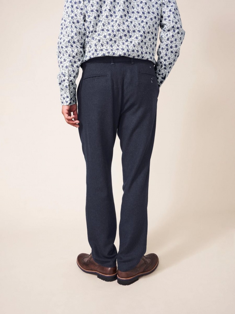 Dark Navy White Stuff Heath Regular Fit Trouser | 80956DWKV