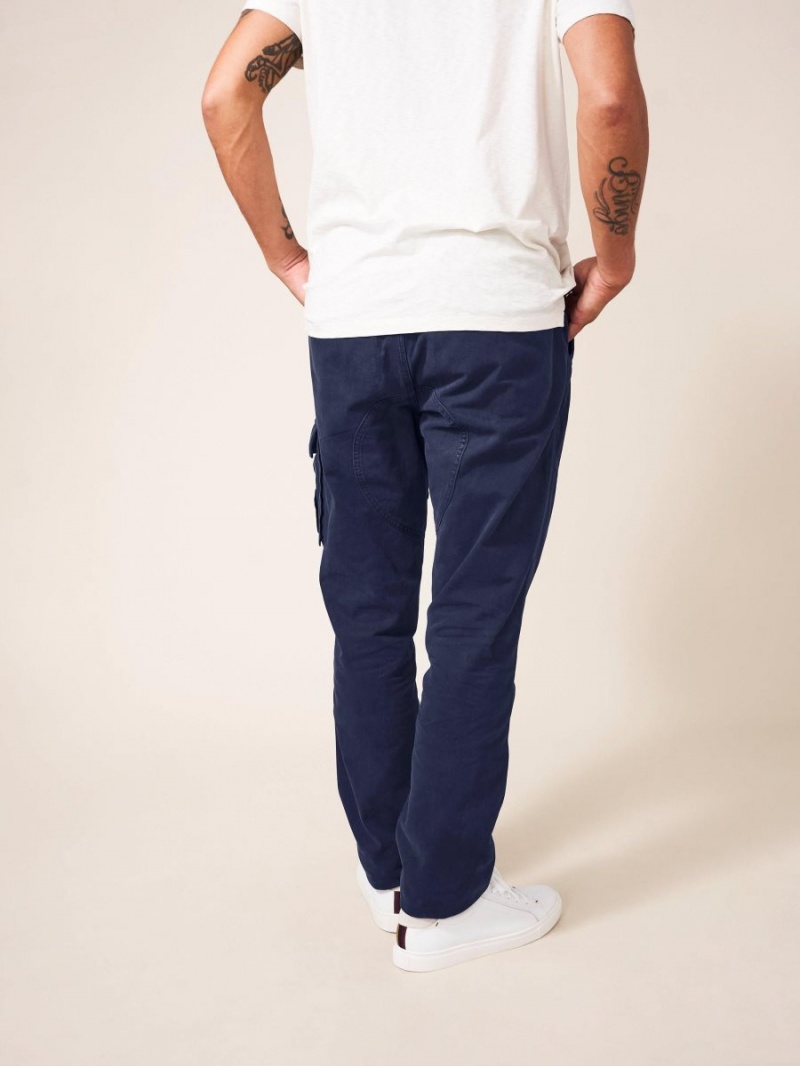 Dark Navy White Stuff Kegworth Organic Cargo Trouser | 16503RIJC