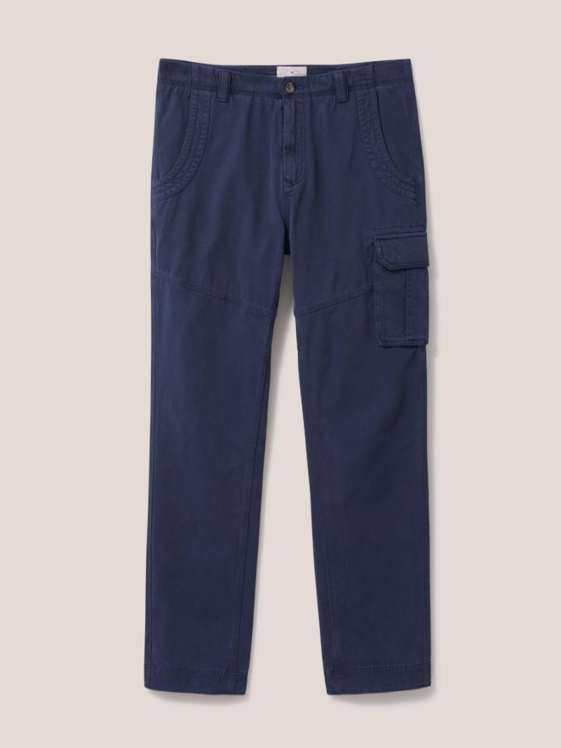 Dark Navy White Stuff Kegworth Organic Cargo Trouser | 16503RIJC