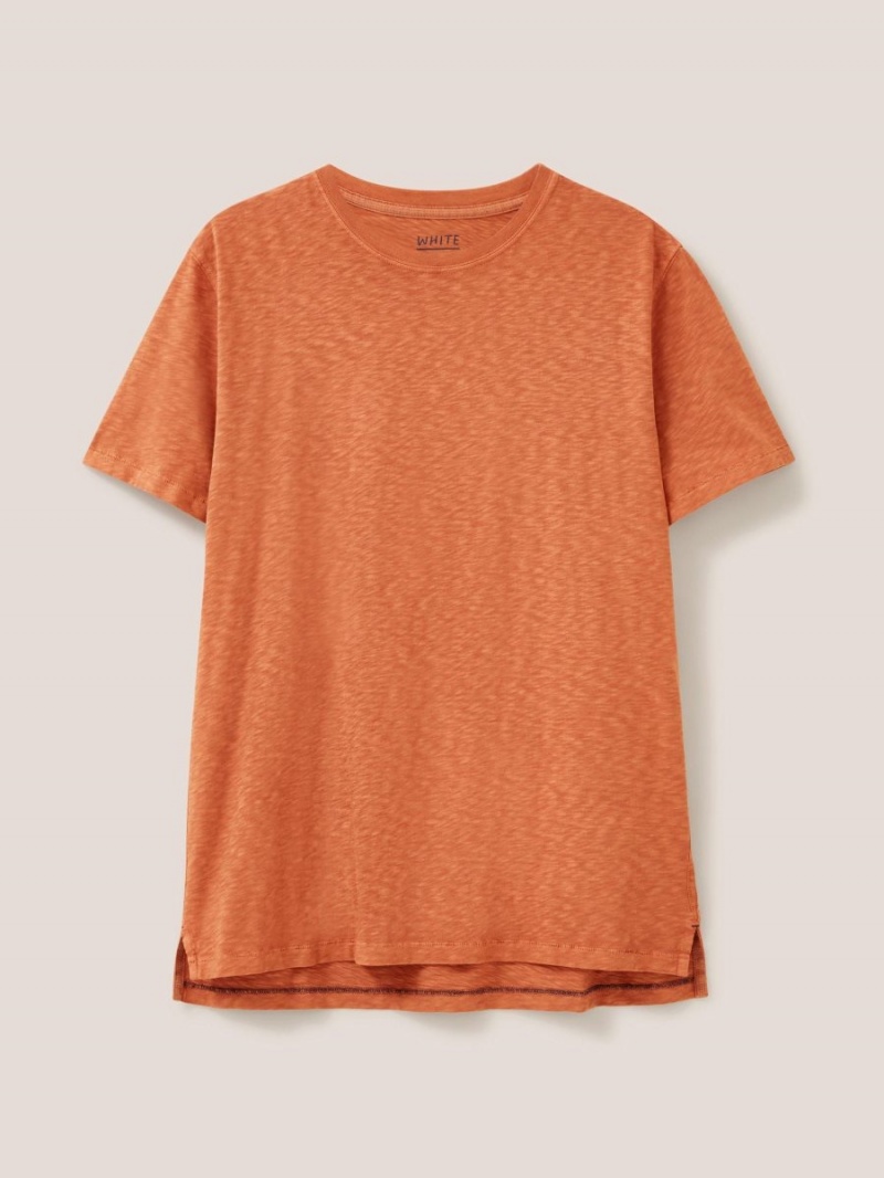 Dark Orange White Stuff Abersoch Short Sleeve Tee | 35170HUJP