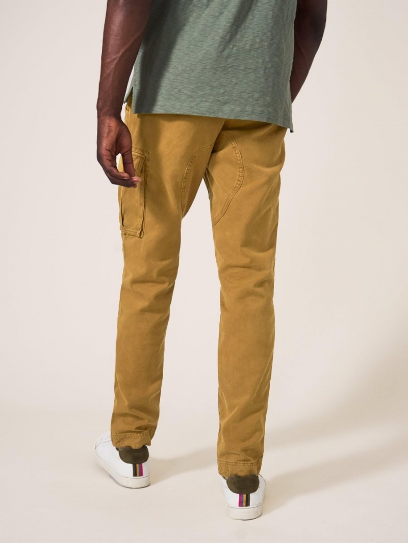 Dark Tan White Stuff Kegworth Organic Cargo Trouser | 64918FQEP