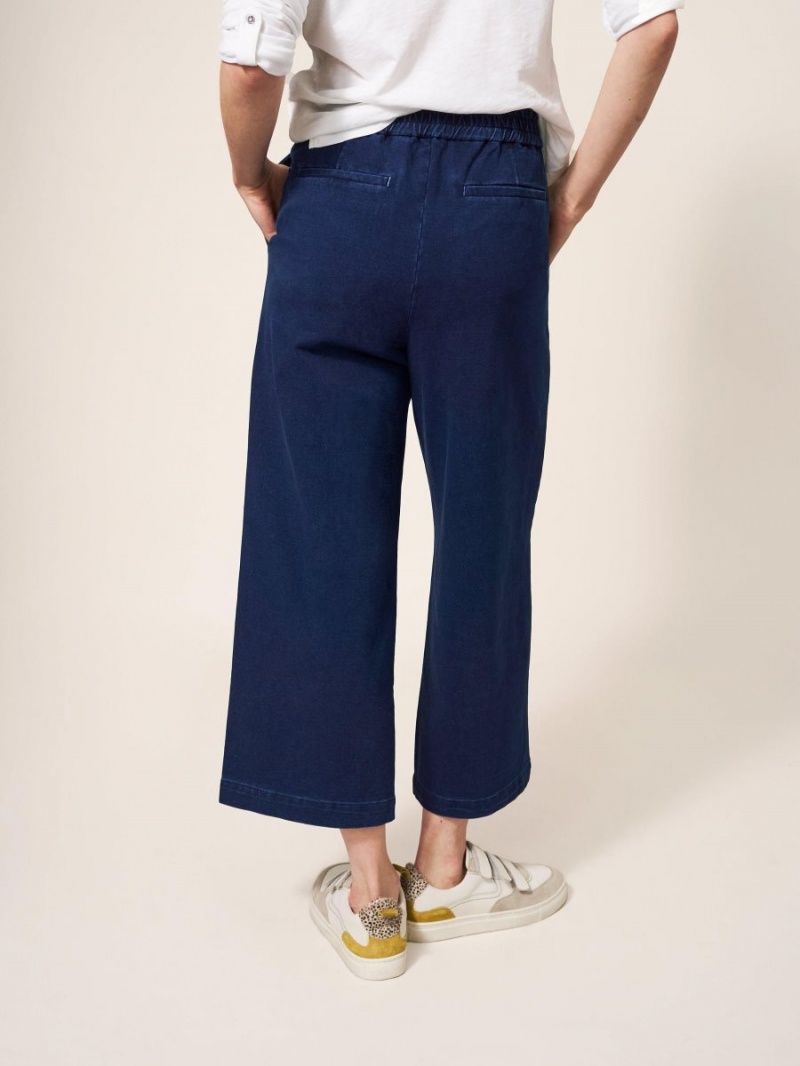 Dk Denim White Stuff Belle Jersey Wide Leg Crop | 37895MPDO