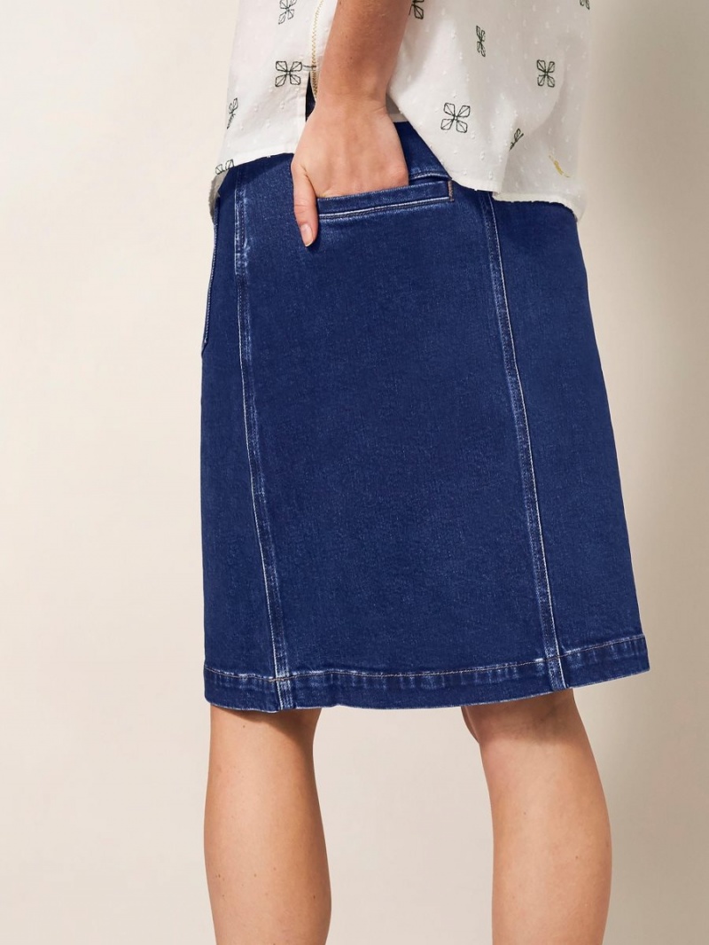 Dk Denim White Stuff Melody Denim Skirt | 93287CQRL