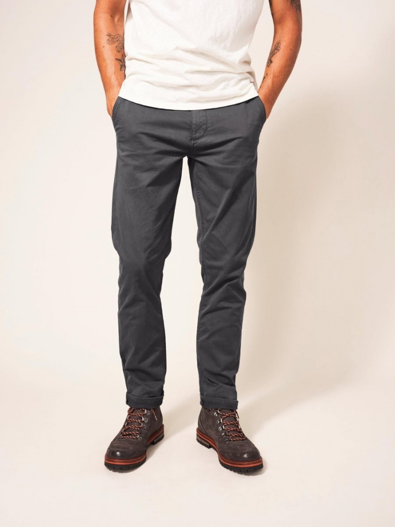 Dk Grey White Stuff Sutton Organic Chino Trouser | 89650HASL