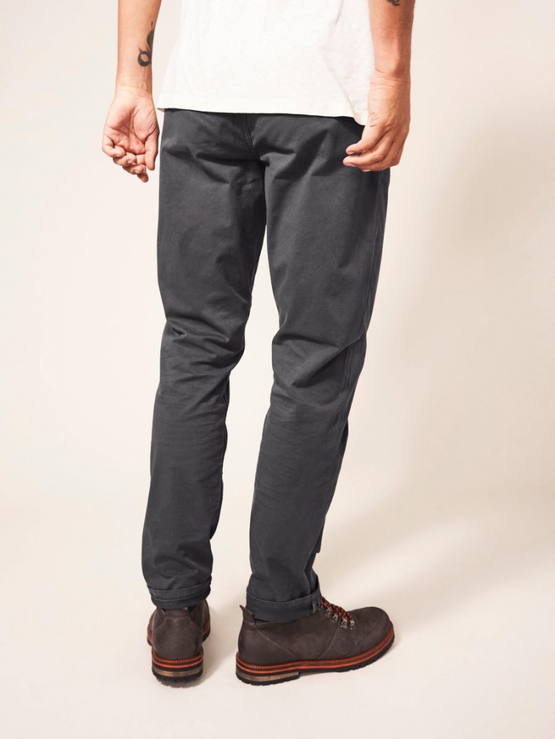 Dk Grey White Stuff Sutton Organic Chino Trouser | 89650HASL