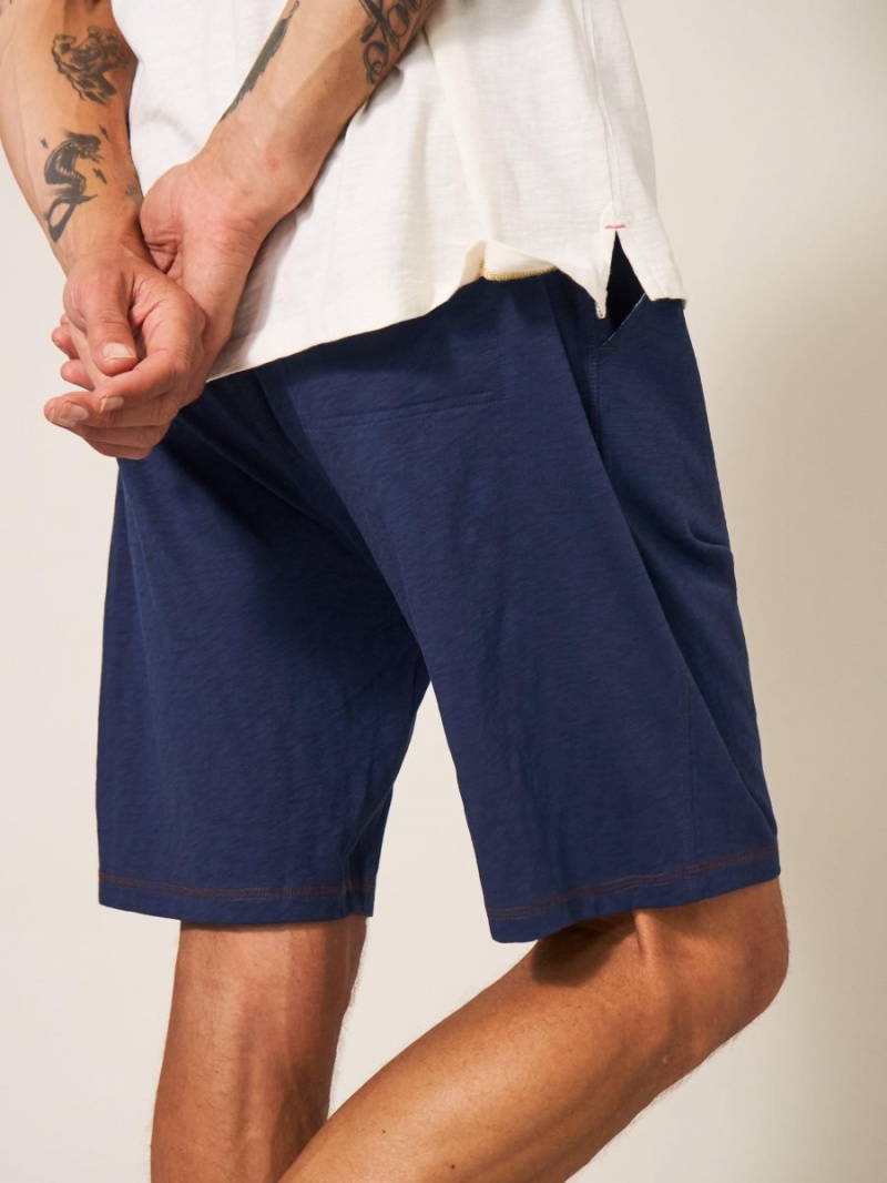 French Navy White Stuff Robbie Jersey Short | 15967BSIG