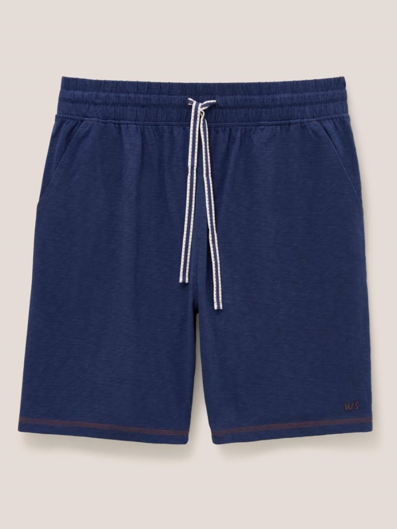 French Navy White Stuff Robbie Jersey Short | 15967BSIG