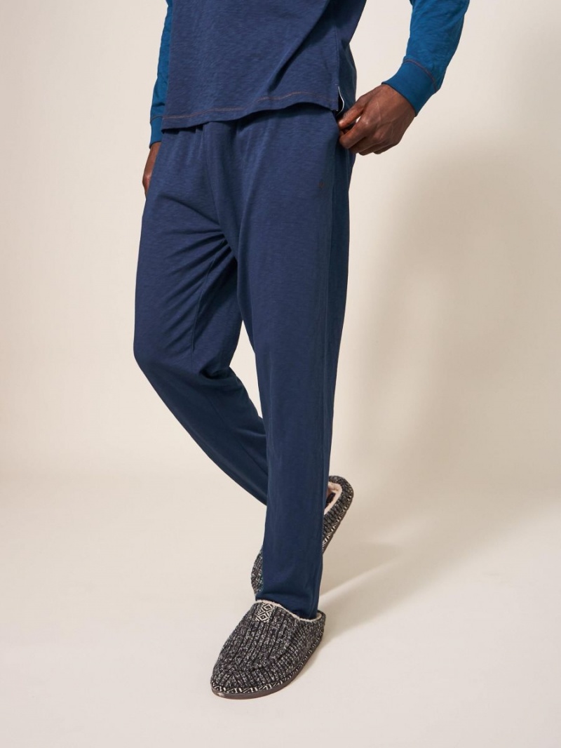 French Navy White Stuff Robbie Jersey Trouser | 78263YBDR