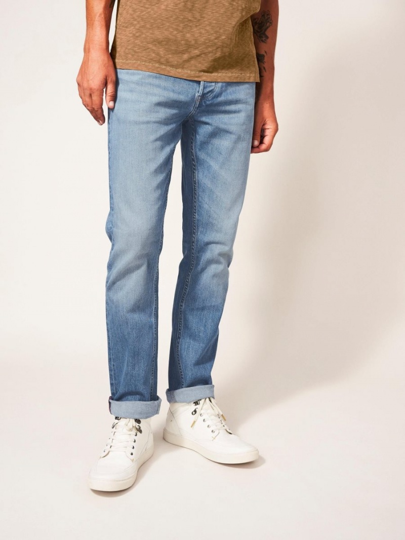 Light Denim White Stuff Harwood Straight Jean | 25364OXZH