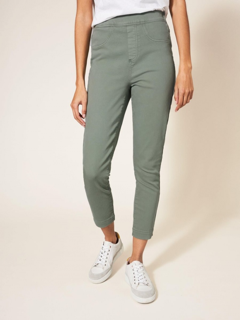 Light Green White Stuff Janey Cropped Jegging | 51903SOXJ