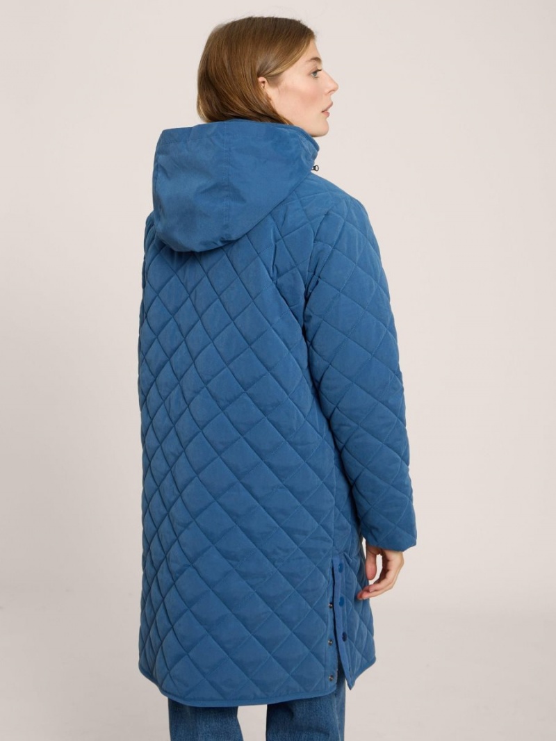 Mid Blue White Stuff Luckie Coat | 39507CHBV