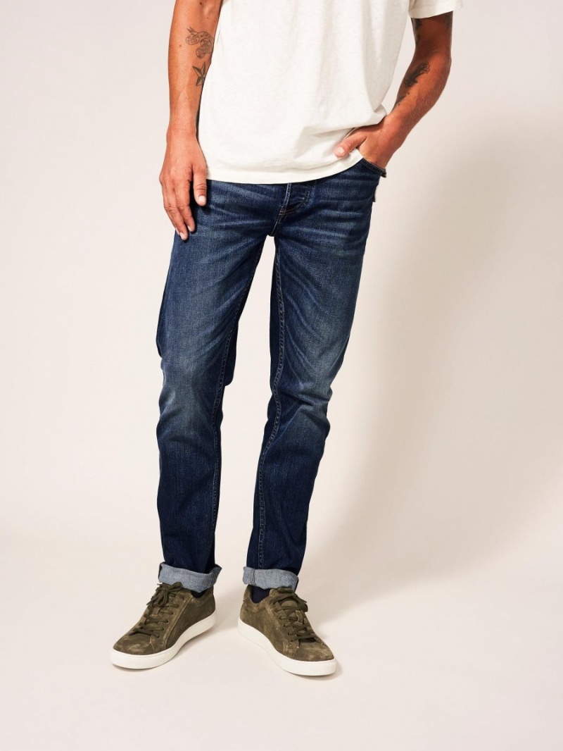 Mid Denim White Stuff Harwood Straight Jean | 54168TSNJ