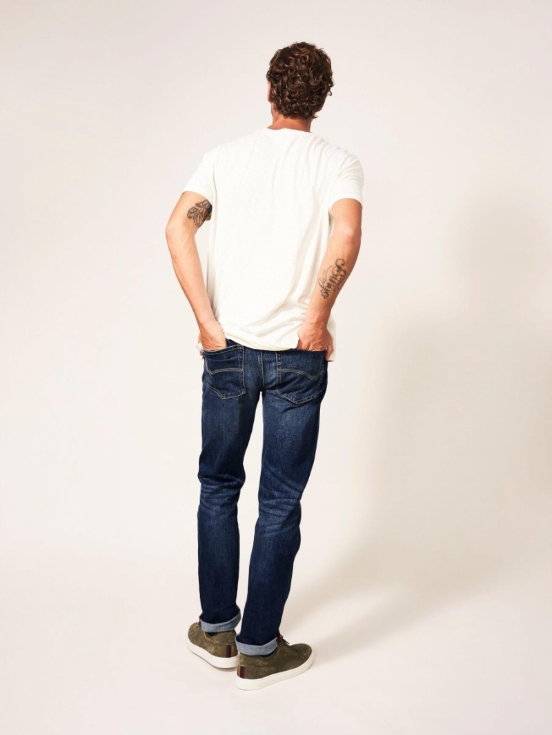 Mid Denim White Stuff Harwood Straight Jean | 54168TSNJ