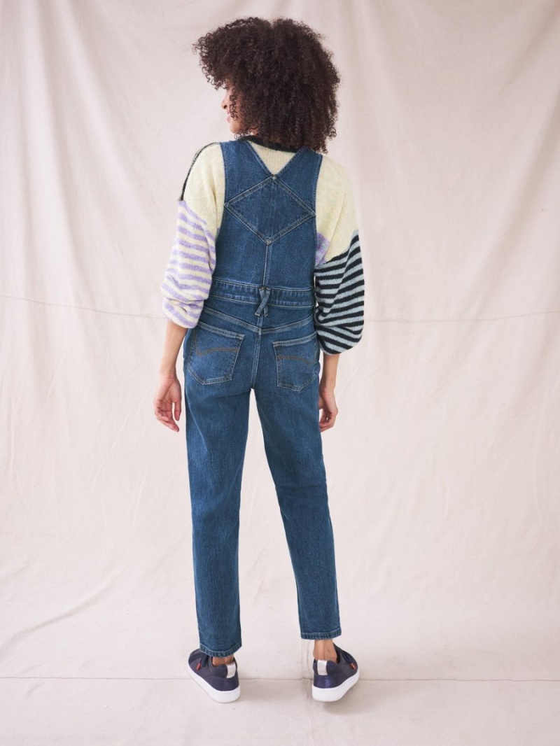 Mid Denim White Stuff Isabelle Jean Dungaree | 50948NPSY