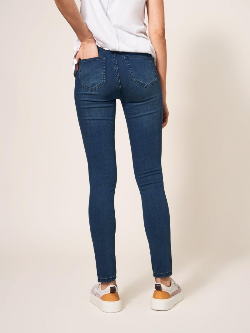 Mid Denim White Stuff Janey Jegging | 73125ITXY