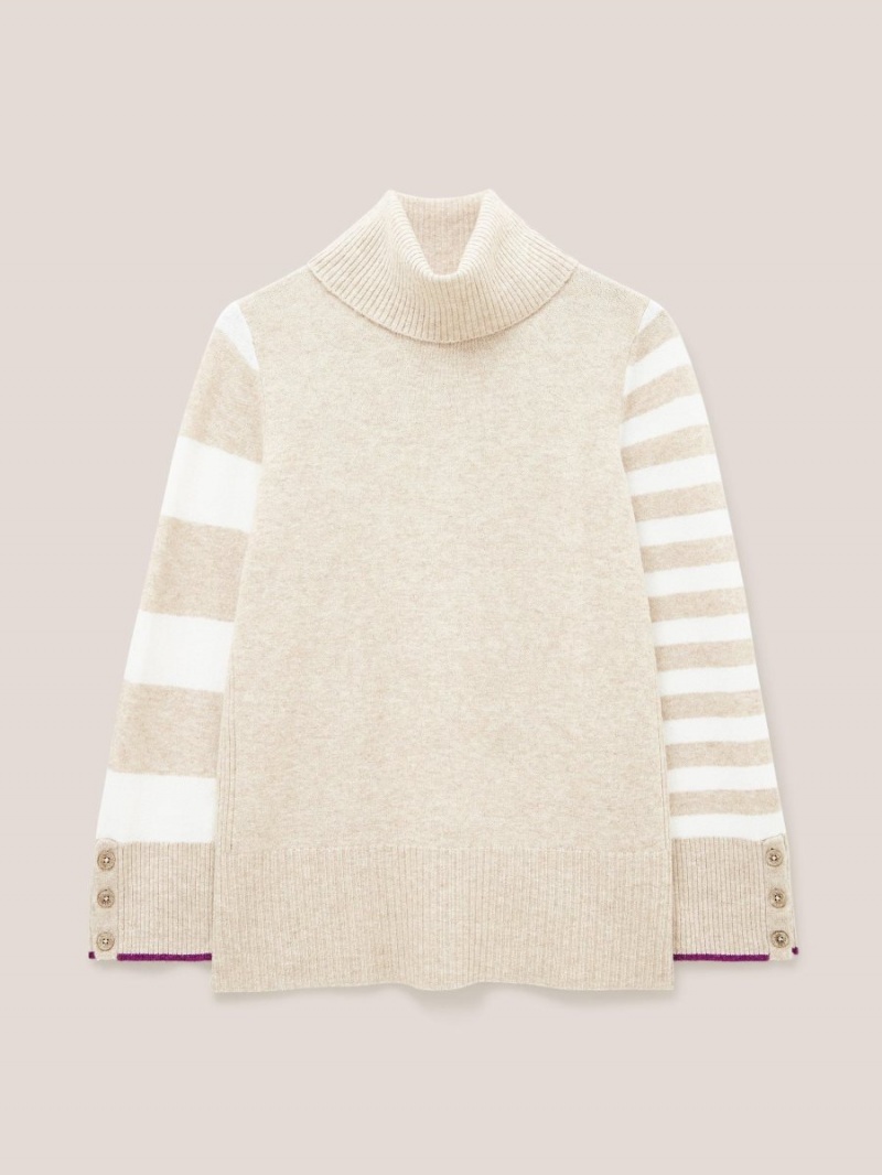 Natural Multi White Stuff Waverly Jumper | 15403XSWG