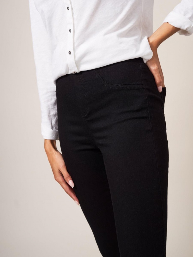 Pure Black White Stuff Janey Jegging | 25391BIVC