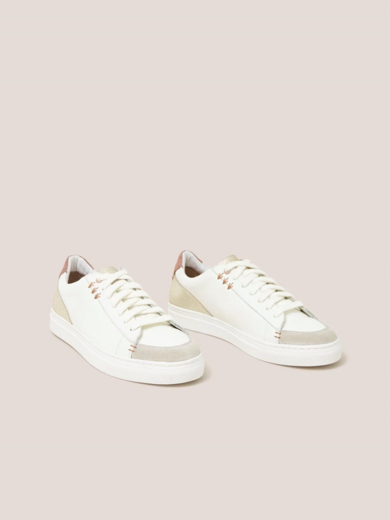 White Multi White Stuff Toni Trainer | 96421VMZW