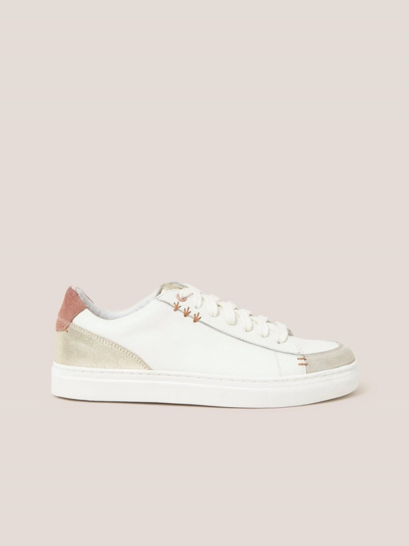 White Multi White Stuff Toni Trainer | 96421VMZW